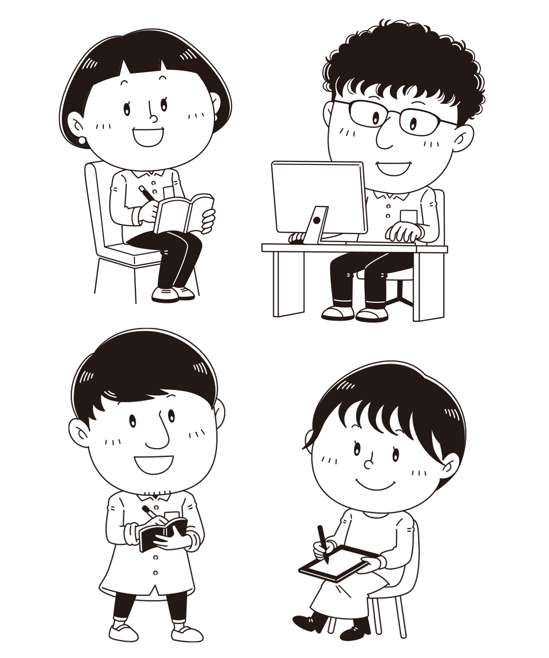 フジミノデザイン〈スタッフ〉キャラクターデザイン
