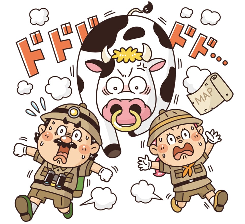 京都イラストレーターいわたまさよし_コミカルタッチ_コミカルイラスト制作