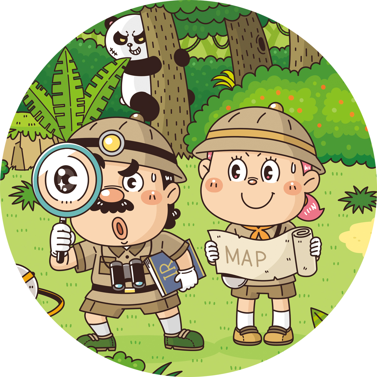 コミカルタッチ・コミカルイラスト制作｜イラストレーターいわたまさよし