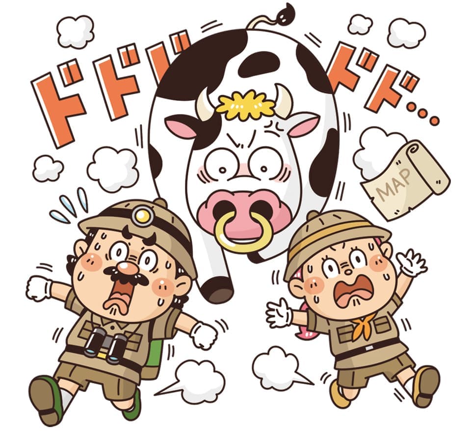 京都イラストレーターいわたまさよし_コミカルタッチ_コミカルイラスト制作