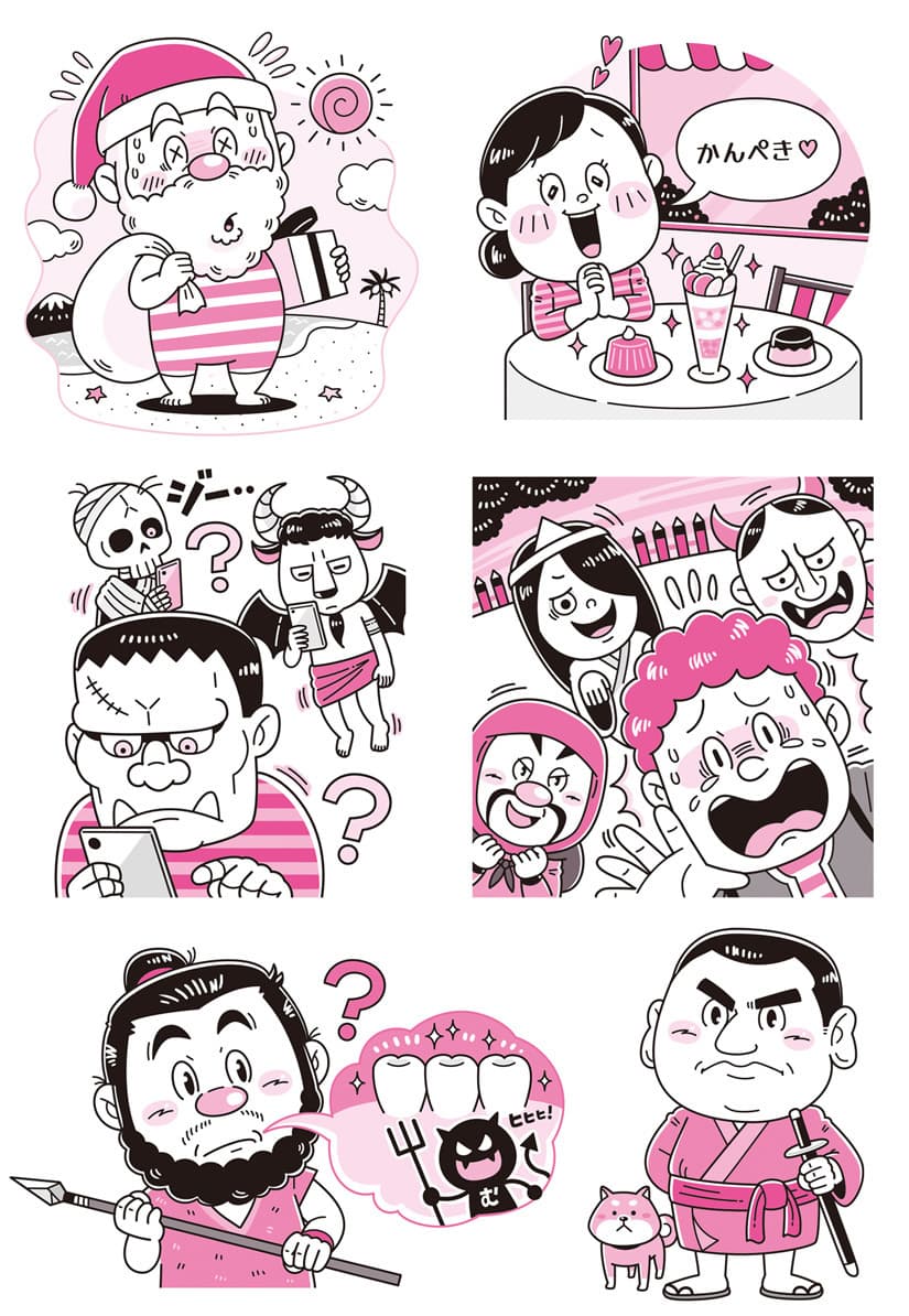 ポプラ社〈かいけつゾロリのわくわくクイズ200本ノック！〉児童書｜幼児・子ども向けかわいいコミカルタッチのデフォルメイラスト