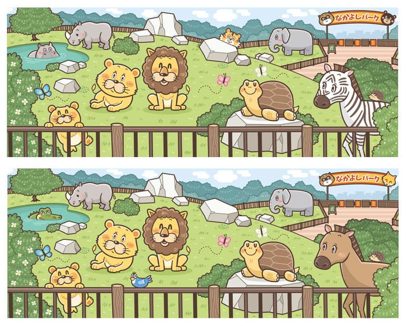 Gakken〈どうぶつクイズようちえん〉児童書｜子ども向けかわいいコミカルタッチの動物イラスト