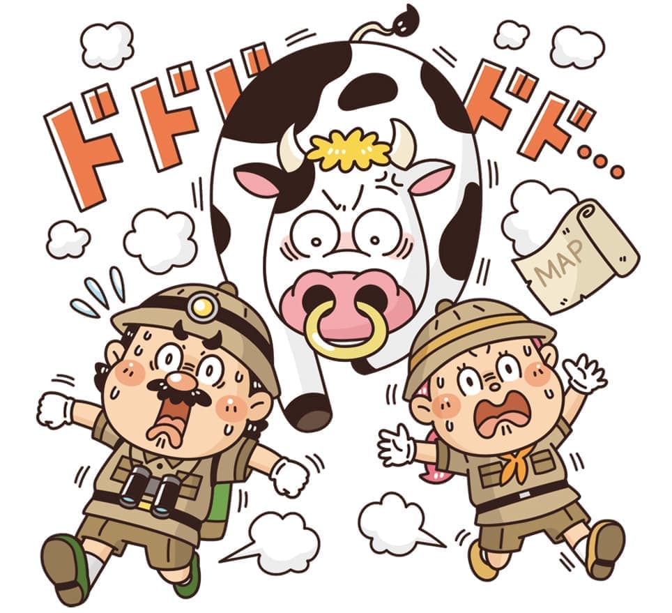 京都イラストレーターいわたまさよし_コミカルタッチ_コミカルイラスト制作